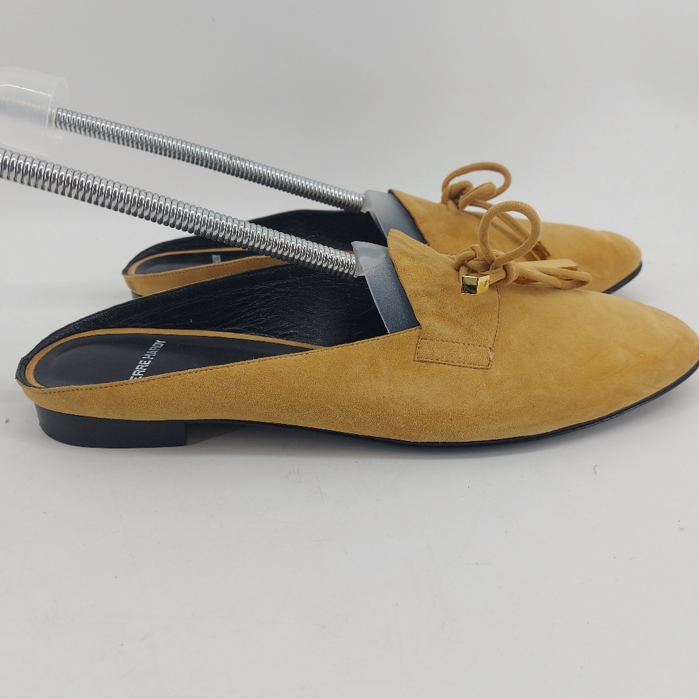 Pierre Hardy mademoiselle jacno slip on suede mules Size 8.5